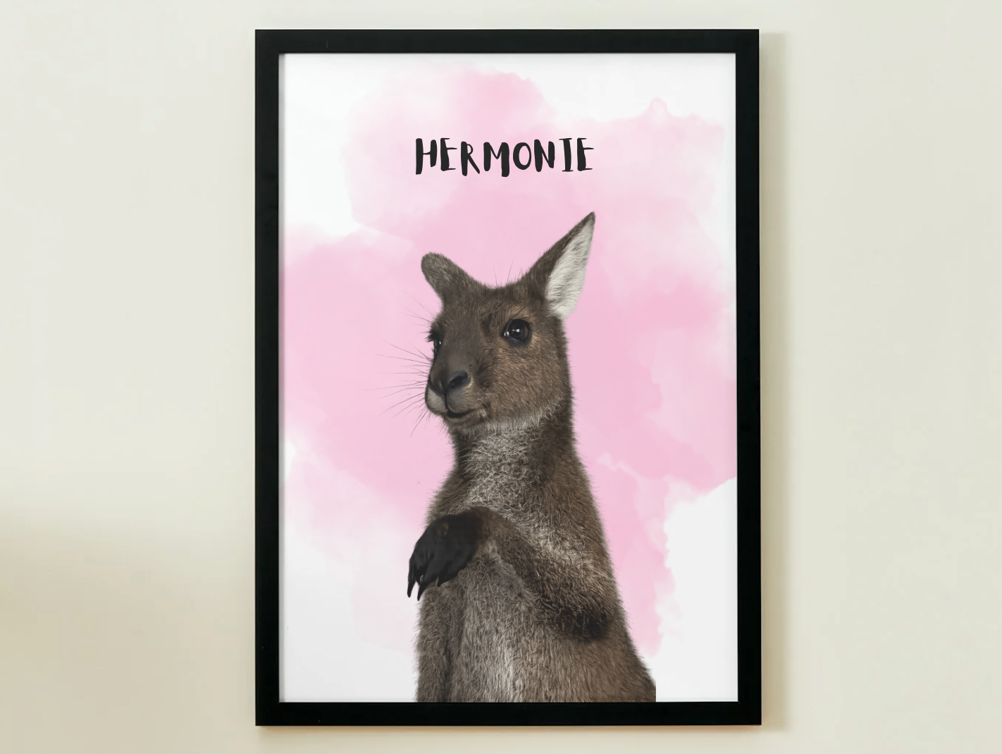 1 Pet - Custom Illustrated Photo Poster