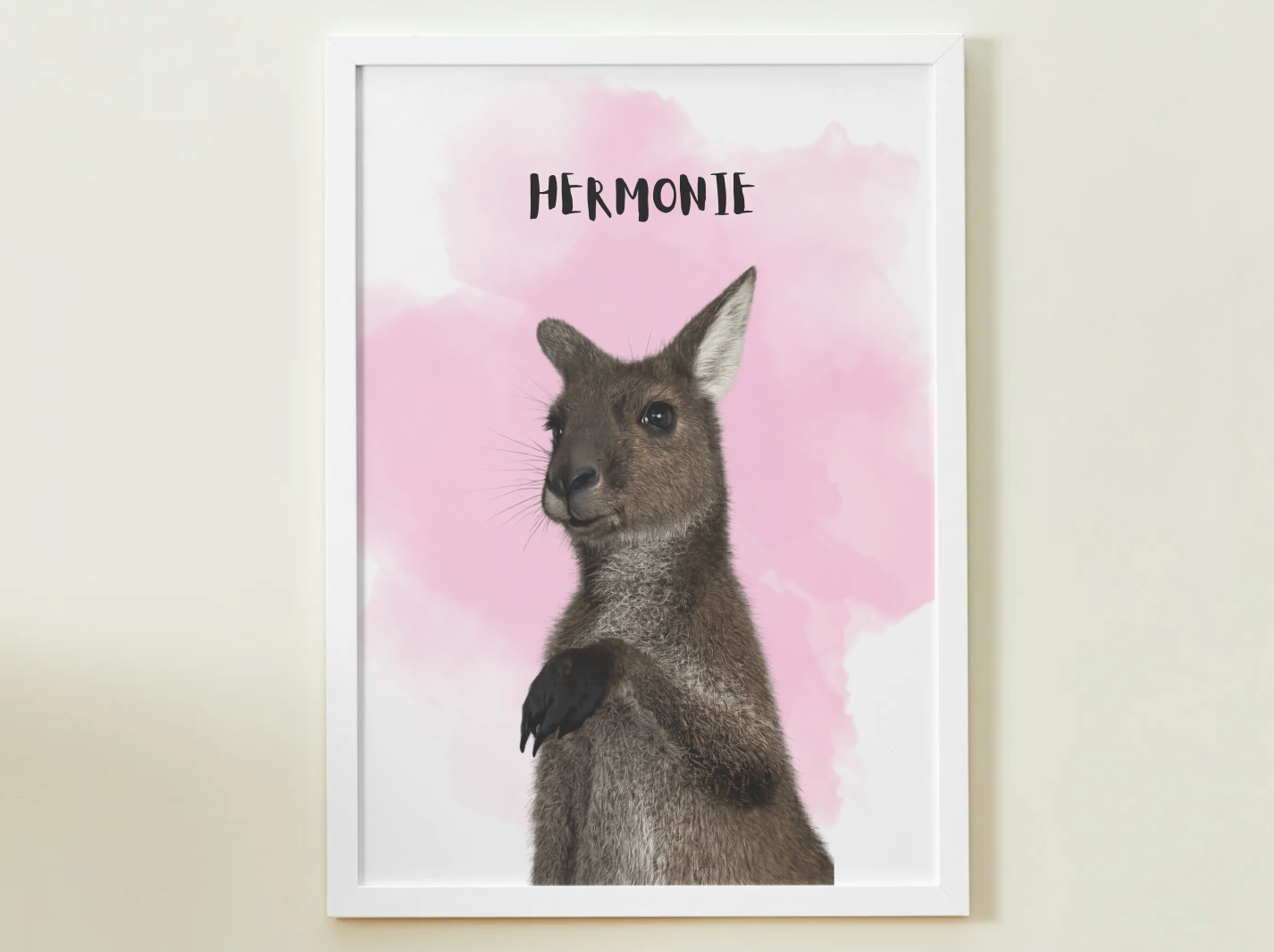 1 Pet - Custom Illustrated Photo Poster