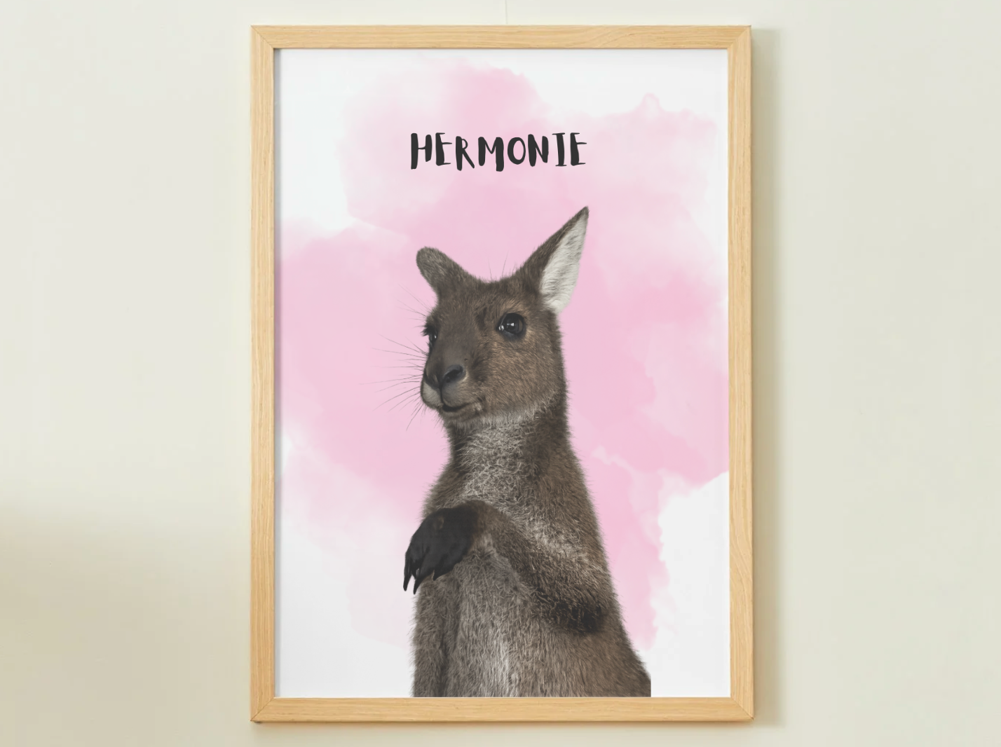 1 Pet - Custom Illustrated Photo Poster