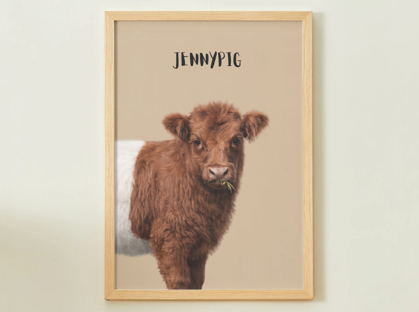 1 Pet - Custom Illustrated Photo Poster