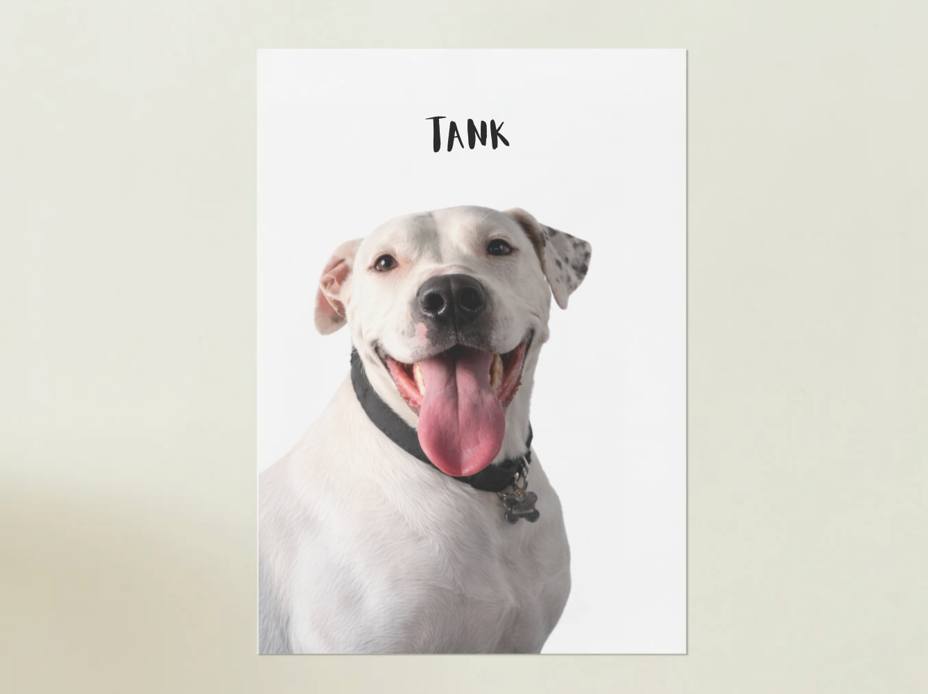 1 Pet - Custom Illustrated Photo Poster