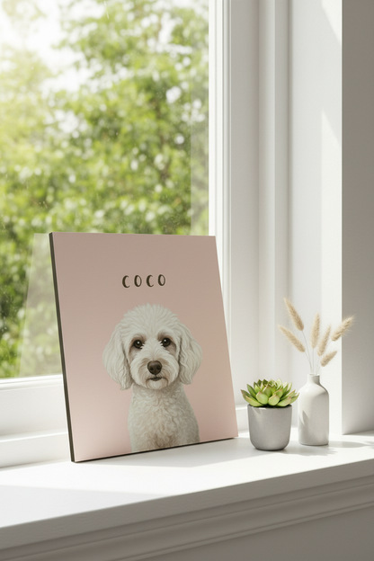 Coco Windowsill - Blush Pink