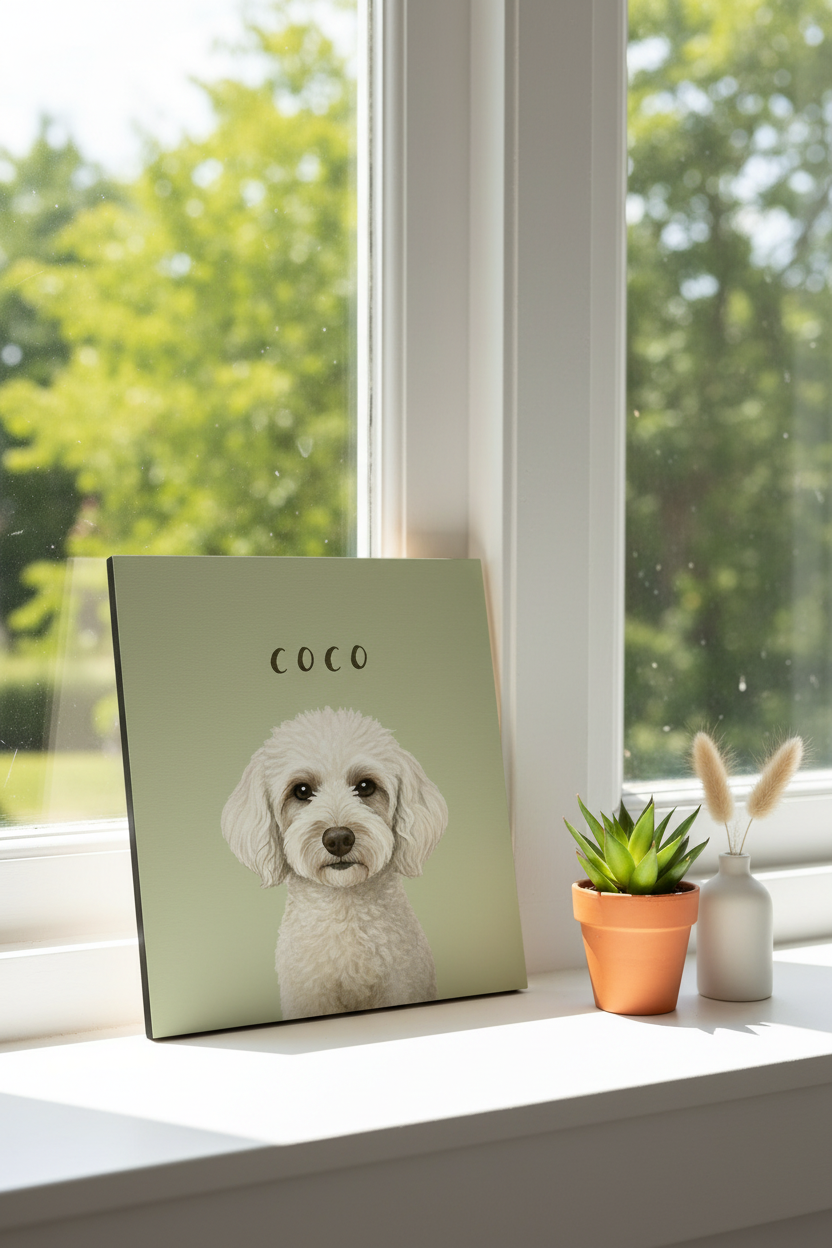 Coco Windowsill - Sage Green