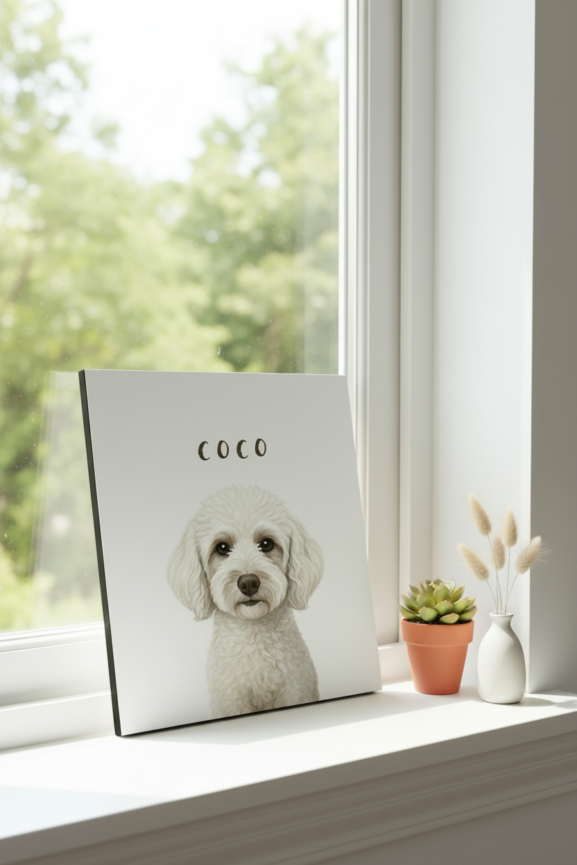 Coco Windowsill - White
