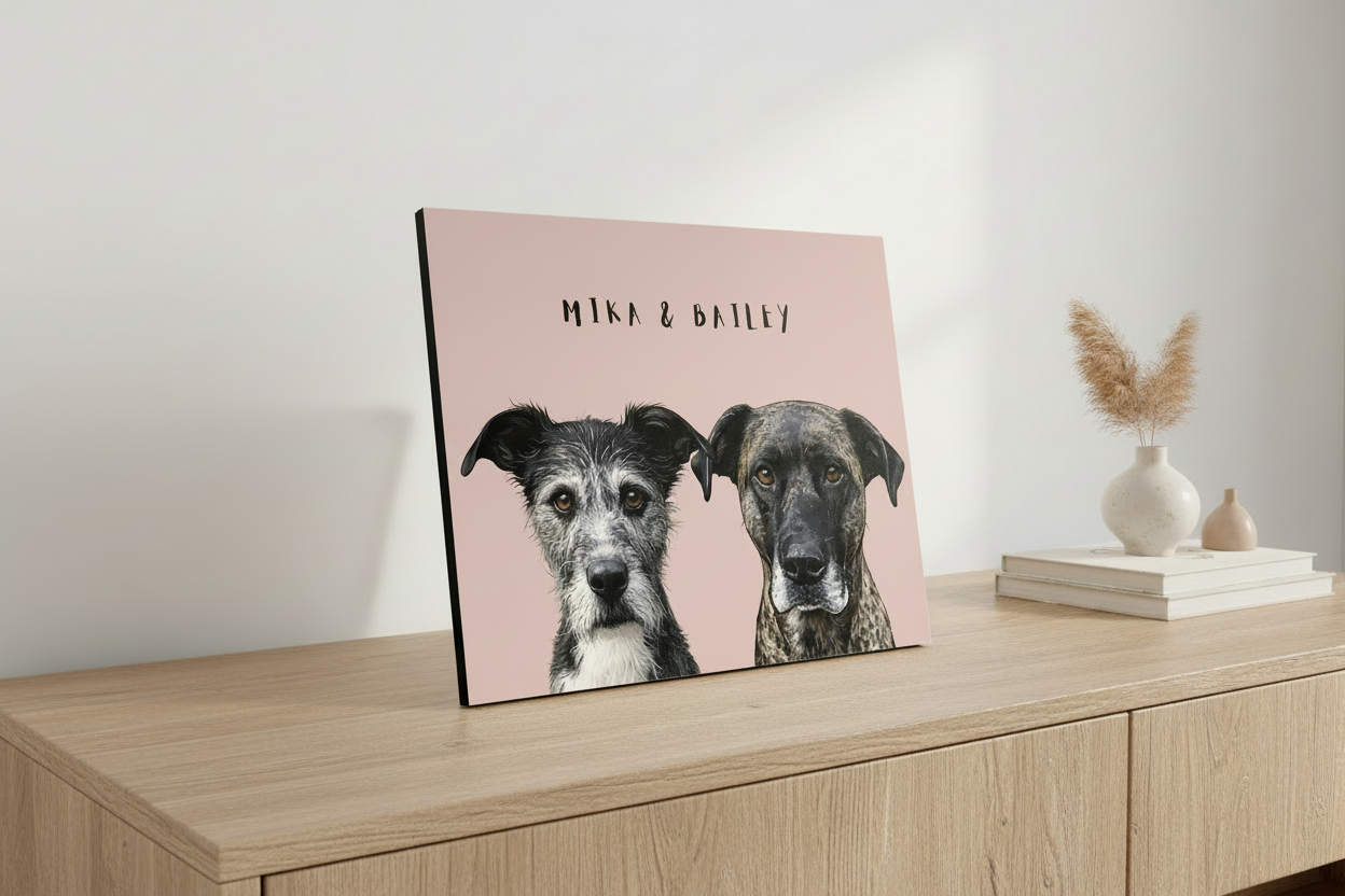 Mika & Bailey - Blush Pink