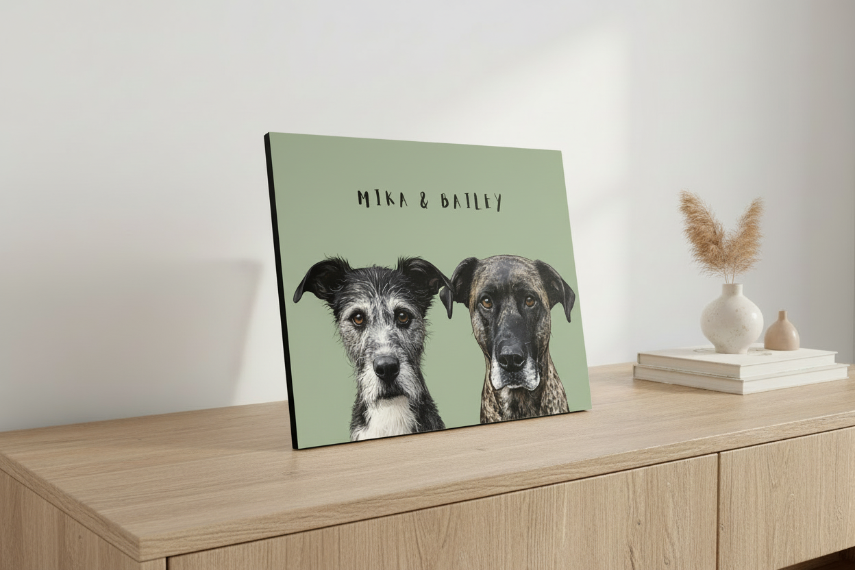 Mika & Bailey - Sage Green