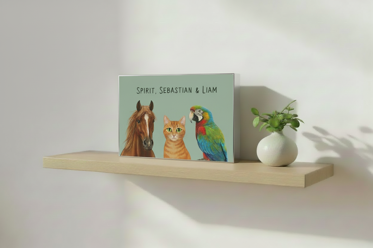 Sage Green Silver Edges